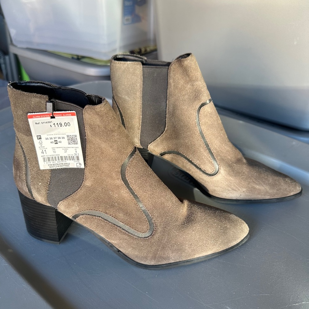 NWT Zara ankle boots